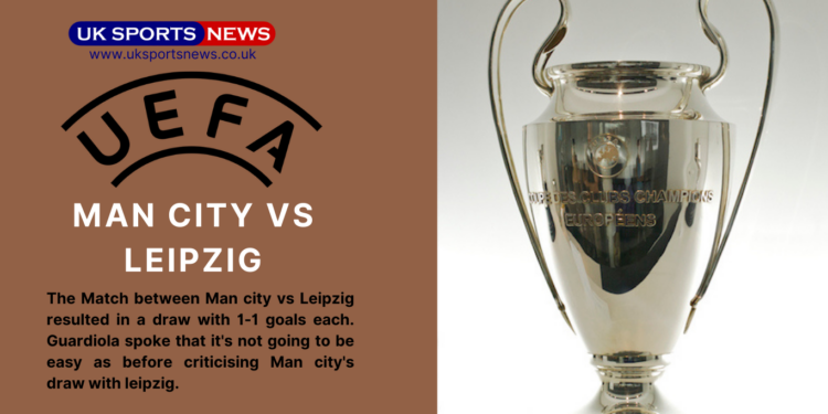 Man city vs Leipzig highlights
