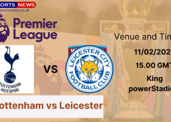 Prediction Leicester City Vs Thottenham Hotspur