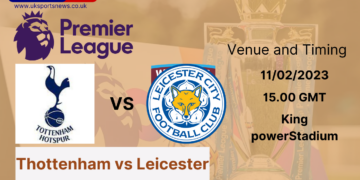 Prediction Leicester City Vs Thottenham Hotspur