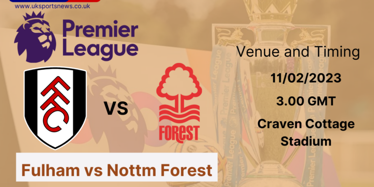 Prediction Fulham vs Nottm Forest