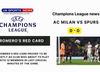 Thottenham vs AC Milan Highlights: Romero’s red card proved to be a loss for spurs