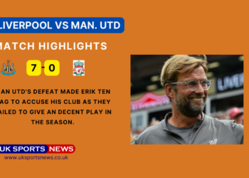 Liverpool vs Man. Utd Highlights: Man. Utd Big defeat in the hands of Liverpool