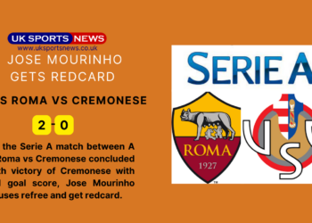 Jose Mourinho abuses Refree and get redcard