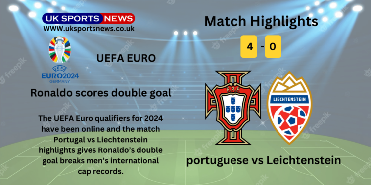 portugal vs liechtenstein Highlights