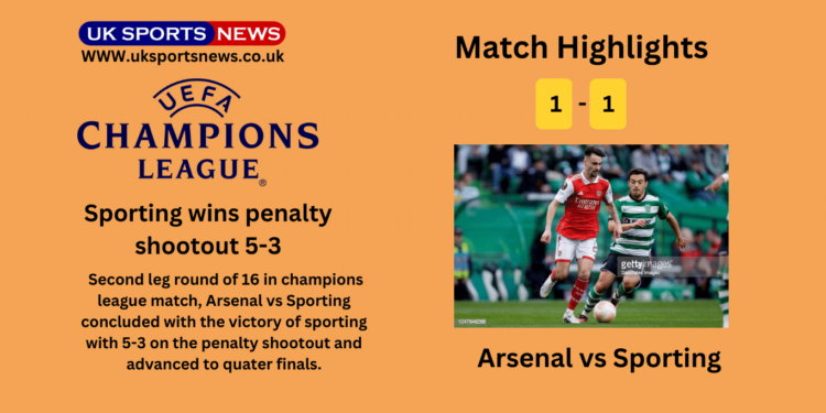 Arsenal vs Sporting Highlights
