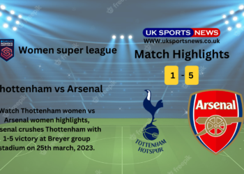 Thottenham women vs Arsenal women highlights