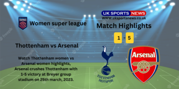 Thottenham women vs Arsenal women highlights