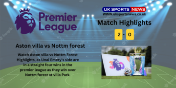 Aston villa vs Nottm forest Highlights