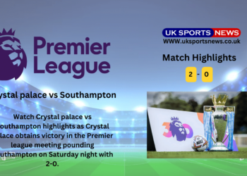 Crystal palace vs Southampton highlights