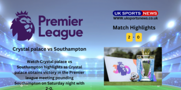 Crystal palace vs Southampton highlights