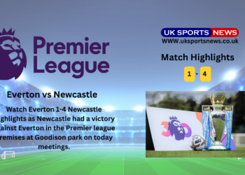Everton 1-4 Newcastle Highlights