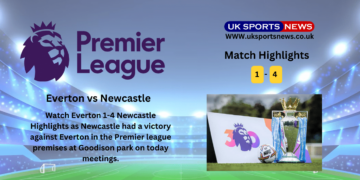 Everton 1-4 Newcastle Highlights