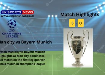 Man city vs Bayern Munich Highlights