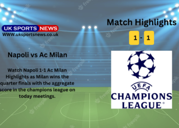 Napoli 1-1 Ac Milan highlights: Giround scores Milan into champions league semifinals after 16 years