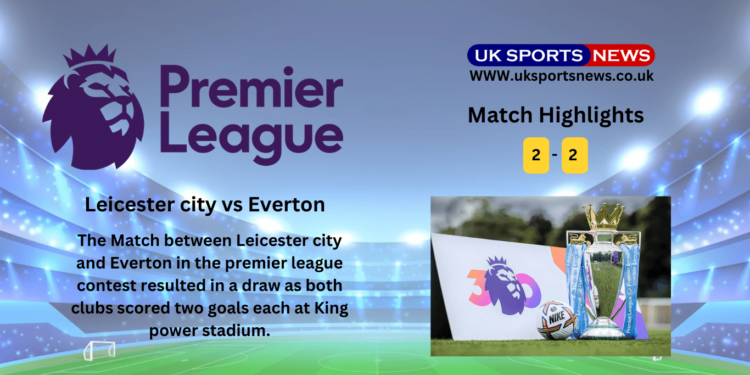 Leicester city vs Everton Highlights