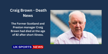 Former Scotland manager Craig Brown dies aged 82