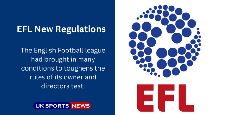 EFL new Regulations