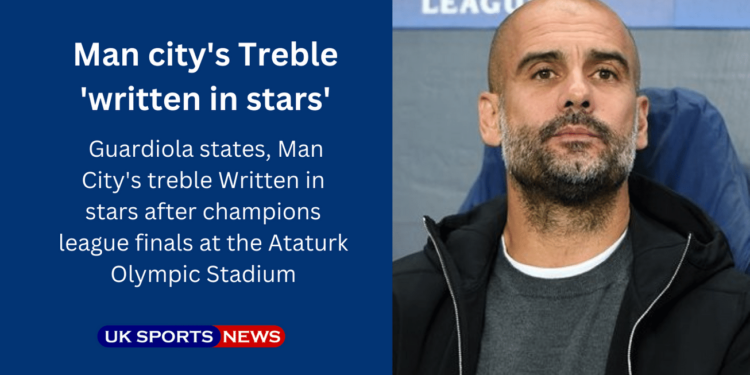 Man City's treble 'Written in stars'