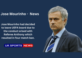 Jose Mourinho exits UEFA board after four-match ban
