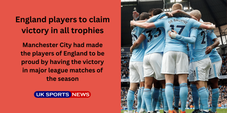 England players claims major trophies