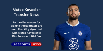 Man city Signs Mateo Kovacic for £25m as initial fee