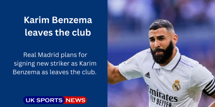 Harry Kane to replace karim Benzema leaves the club