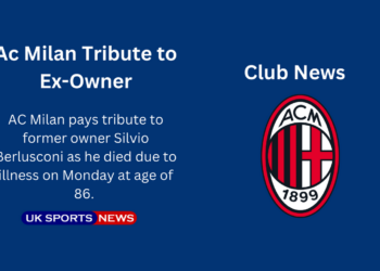 AC Milan pays tribute to Silvio Berlusconi
