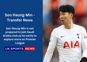 Son Heung-Min exits Spurs