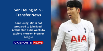 Son Heung-Min exits Spurs