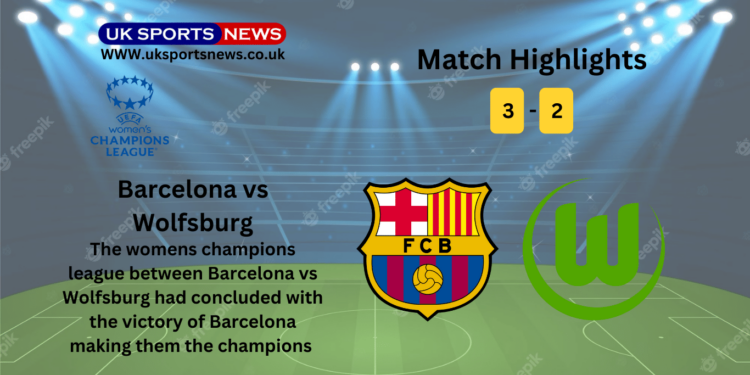 Women's Barcelona vs Wolfsburg highlights