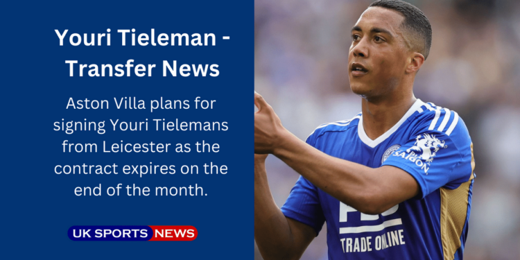 Aston Villa signs Youri Tielemans