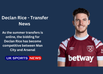 Race for Rice between Man City and Arsenal