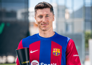 Robert Lewandowski (LaLiga team of the season 2023-24)