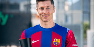 Robert Lewandowski (LaLiga team of the season 2023-24)