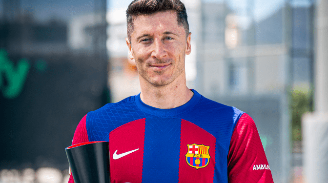 Robert Lewandowski (LaLiga team of the season 2023-24)