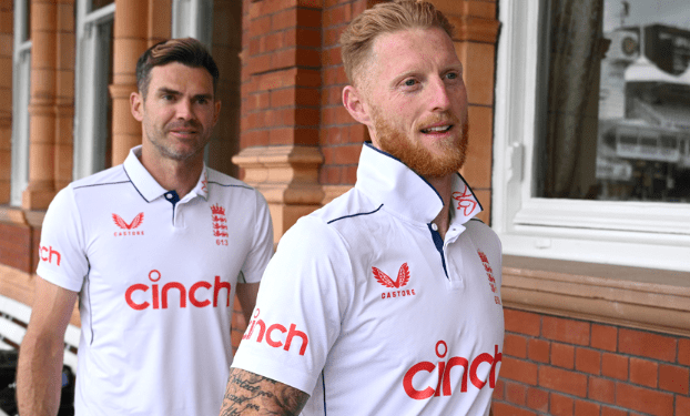James Anderson and Ben Stokes