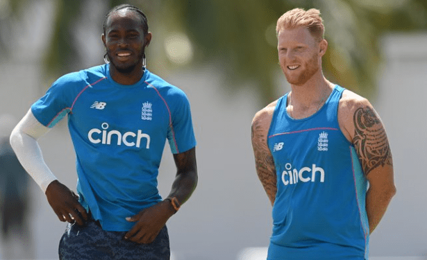 Jofra Archer and Ben Stokes