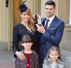 James Anderson and his family